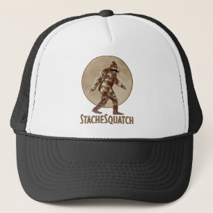 STACHESQUATCH I Mustache als je mijn vierkant hebt Trucker Pet