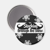 Staching door de sneeuw magneet (Voorkant / Achterkant)