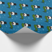 Stachy de Snowman Cadeaupapier (Hoek)