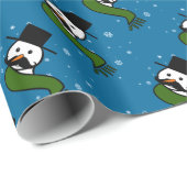 Stachy de Snowman Cadeaupapier (Rol Hoek)