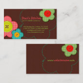 Staci's Stitches Seamstress Mode Visitekaartje (Voorkant / Achterkant)