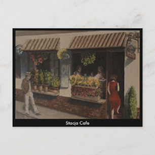 Stacja Cafe, Poznan (Polen) Briefkaart