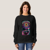 Stack And Hdol Bitcoin UFO Vintage T-shirt (Voorkant volledig)