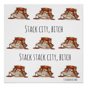 Stack City Perfect Poster