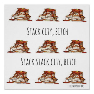Stack City Perfect Poster