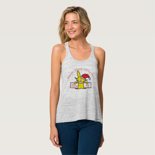 Stack Gifts, hier 2 Tanktop (Volledige Voorkant)