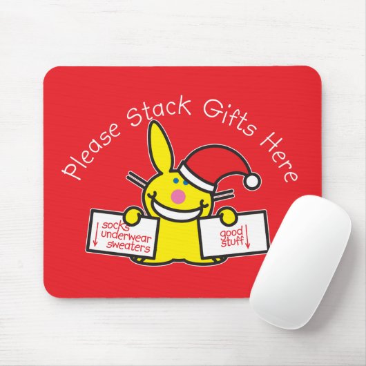 Stack Gifts hier Muismat (Met muis)