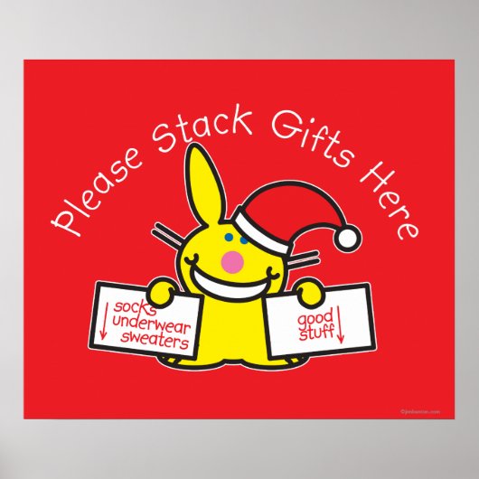 Stack Gifts hier Poster (Voorkant)
