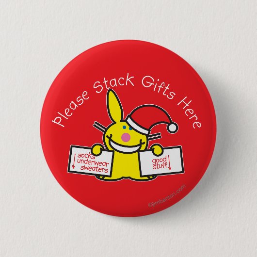 Stack Gifts hier Ronde Button 5,7 Cm (Voorkant)
