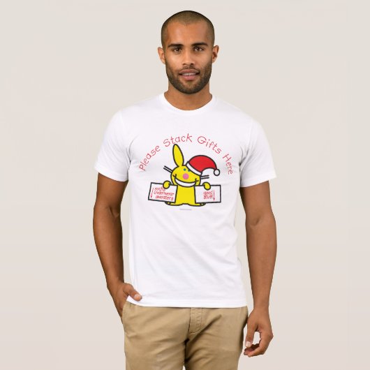 Stack Gifts hier T-shirt (Voorkant volledig)