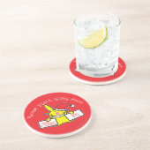 Stack Gifts hier Zandsteen Onderzetter (Zijkant)