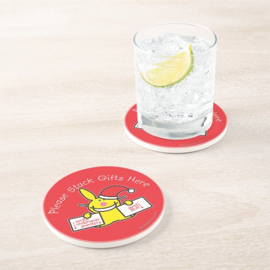 Stack Gifts hier Zandsteen Onderzetter (Zijkant)