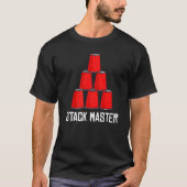 Stack Master Speed Stacks Stapelbeker T-shirt (Voorkant)