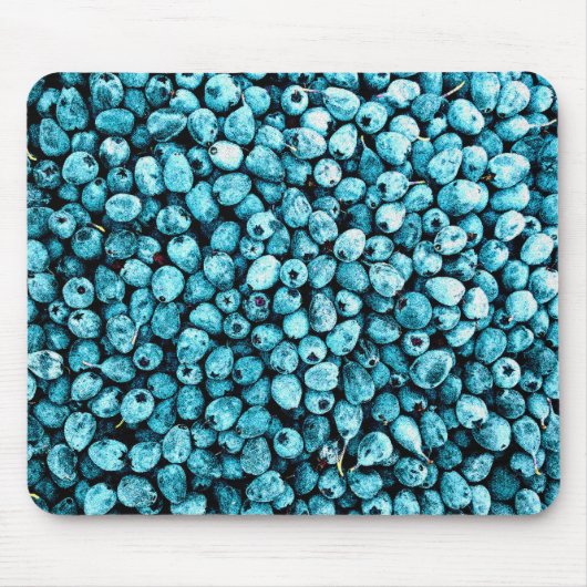 "Stack of Blueberry Fruit" Cute Photo. Bestel nu Muismat (Voorkant)