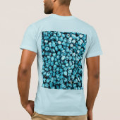 "Stack of Blueberry Fruit" Cute Photo. Bestel nu T-shirt (Achterkant)