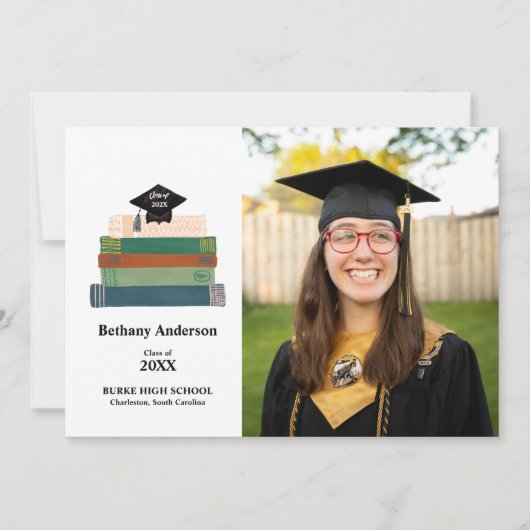 Stack of Books boek Smart Afstuderen Aankondiging (Voorkant)