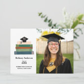 Stack of Books boek Smart Afstuderen Aankondiging (Staand voorkant)