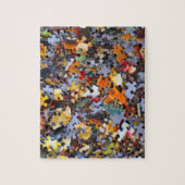 Stack of Jigzaag Puzzle Piecks Photo Funny Legpuzzel (Verticaal)