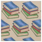 Stack of Library Books Reading Teacher Librarian Stof (Close Up)