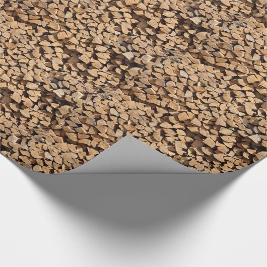 Stack Of Logs Cadeaupapier (Hoek)