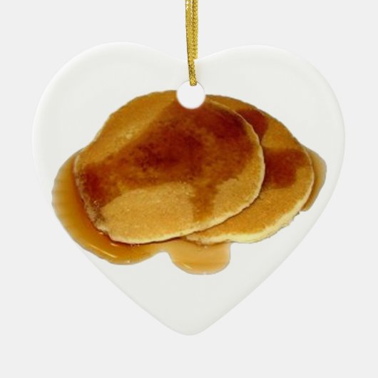 Stack of Pancakes Keramisch Ornament (Voorkant)