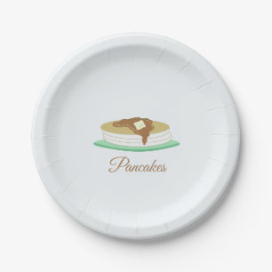 Stack of Pancakes Papieren Bordje