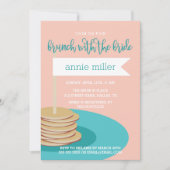 Stack of Pancakes | Vrijgezellenfeest Brunch Kaart (Voorkant)