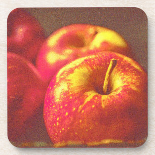 "Stack of Red Apples Fruit" Kute foto. Bestel nu Bier Onderzetter