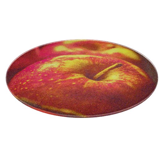 "Stack of Red Apples Fruit" Kute foto. Bestel nu Snijplank (Hoek)