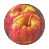 "Stack of Red Apples Fruit" Kute foto. Bestel nu Snijplank (Voorkant)