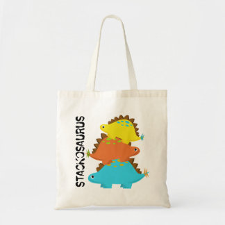 Stack of Stegosaurus Bag Tote Bag