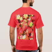 "Stack of Strawberries Fruit" Cute Photo. Bestel n T-shirt (Achterkant)