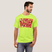 "Stack of Strawberries Fruit" Cute Photo. Bestel n T-shirt (Voorkant volledig)
