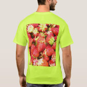 "Stack of Strawberries Fruit" Cute Photo. Bestel n T-shirt (Achterkant)