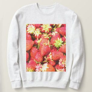 "Stack of Strawberries Fruit" Cute Photo. Bestel n Trui