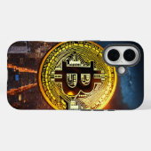 Stack Sats: Bitcoin Phone Cover (Achterkant (horizontaal))