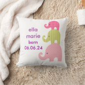 Stacked Elephants Sierkussen (Deken)