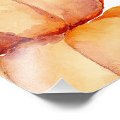 Stacked Little Pumpkin Baby shower Welkomstbord Foto Afdruk (Hoek)