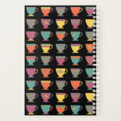 Stacket hot cups van thee of koffie, wintertijd planner (Achterkant)