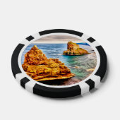 Stacks van Duncan door Schotland schilderen Poker Chips (Enkel)