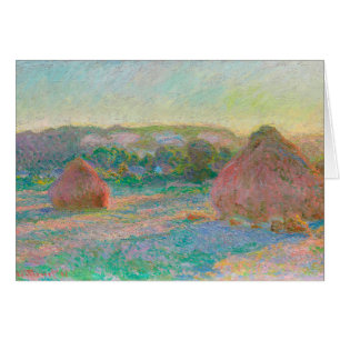 Stacks van Wheat Summer Claude Monet Artwork