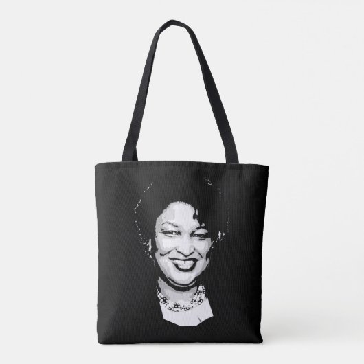 Stacy Abrams Tote Bag (Achterkant)