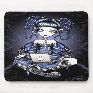 Stacy Blue Lab Top Fairy Mousepad Muismat