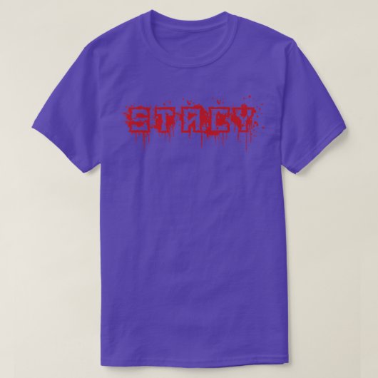 Stacy First Name Halloween Costume Personalized T-shirt (Design voorkant)