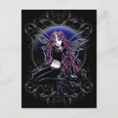 Stacy Magic Mirror Pink Fairy Fantasy Briefkaart (Voorkant)