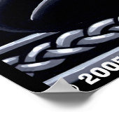 Stacy Pink Feary City Scape Tattooed Poster (Hoek)