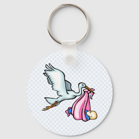 Stacy Stork Sleutelhanger (Voorkant)