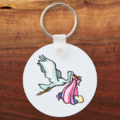 Stacy Stork Sleutelhanger (Voorkant)