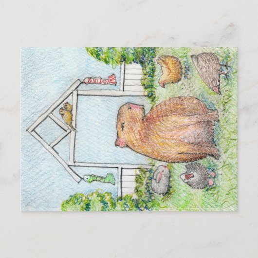 Stacy's Funny Boerderij Briefkaarten (Voorkant)