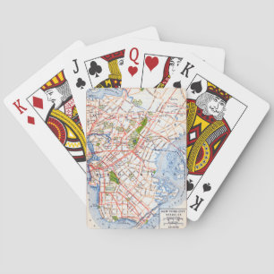Stad 1 van New York Pokerkaarten